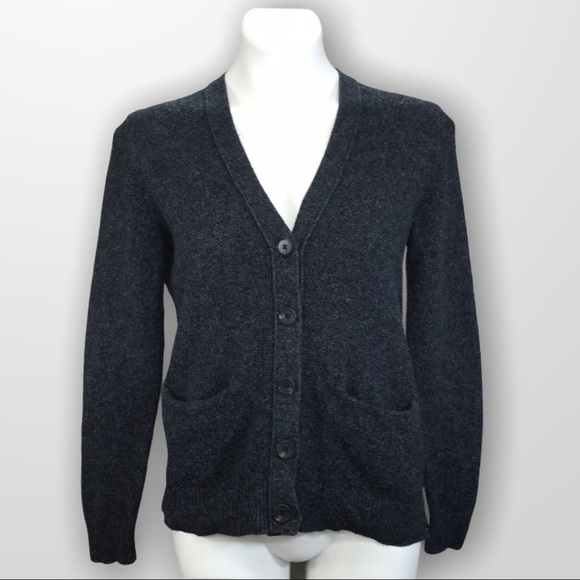 Madewell Sweaters - MADEWELL Classic Gray V Neck Cardigan Size Small